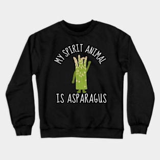 Asparagus: My Spirit Vegetable Crewneck Sweatshirt